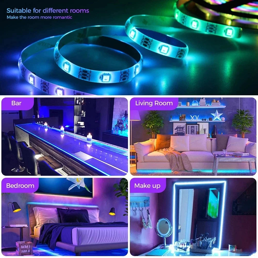 Tira LED RGB — Control por App