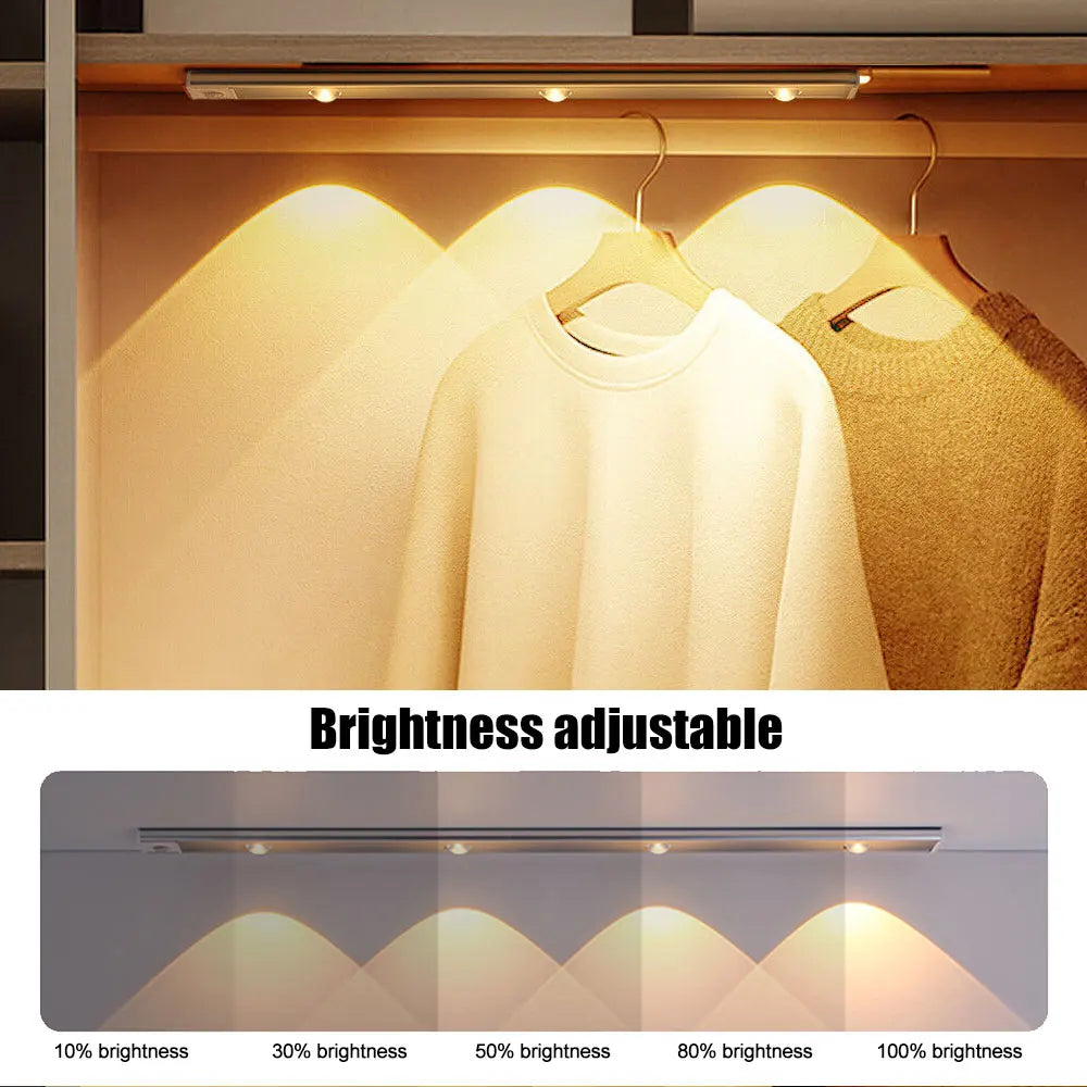 Luz LED con Sensor de Movimiento — Recargable USB